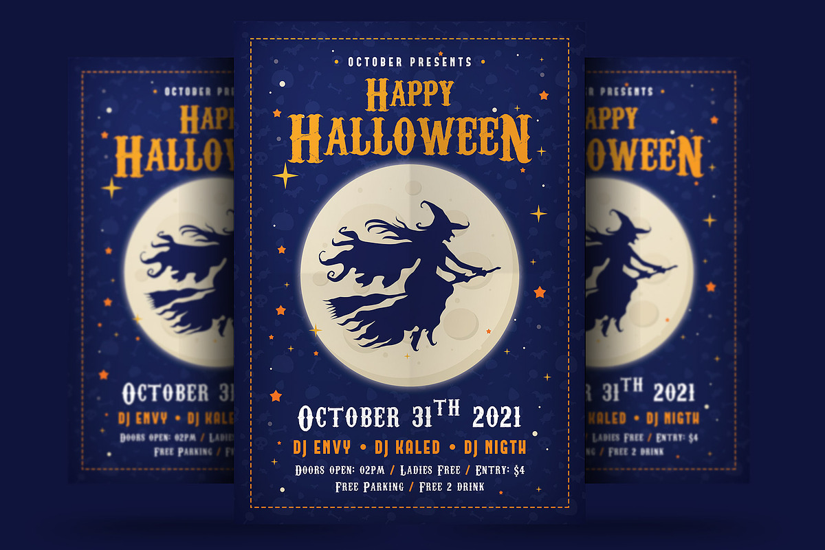 Halloween Event Flyer, a Flyer Template by Rafoz (Photo 1 of 3)