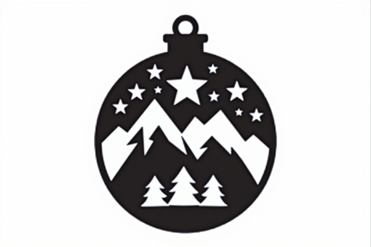 christmas svg bundle, laser cut chri, an Illustration by musafir_fashion (Photo 7 of 16)