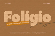 Foligio Font