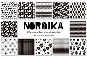 Nordika Seamless Patterns, a Pattern Graphic by Chus Moreno Studio (Thumbnail 1 of 9)