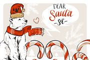 Dear Santa Christmas set, a Card Template by Anastasy_helter (Thumbnail 2 of 10)
