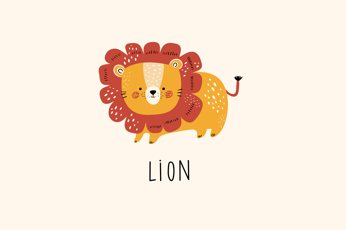 Cute baby animals collection, an Animal Illustration by MoleskoStudio (Photo 17 of 33)