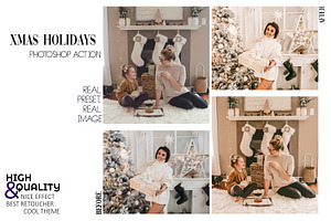 12 Creamy Xmas Photoshop Actions