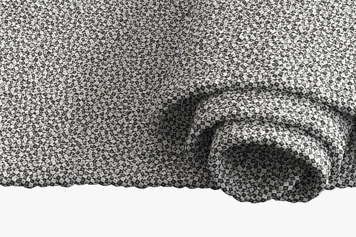 Dina Coastal Jute Rug Runner, a Furniture 3D Model by 3dmitruk (Photo 12 of 14)