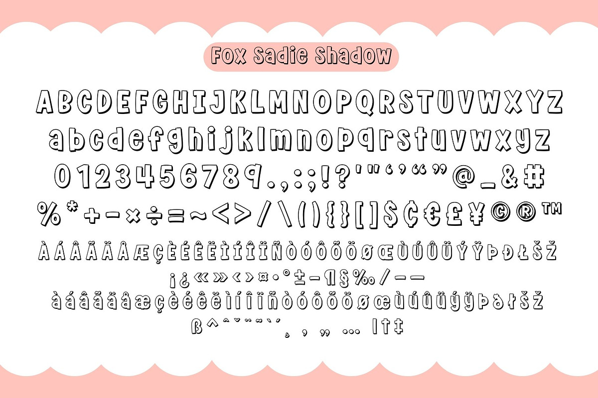 Fox Sadie 5 Fonts Style, a Handwritten Font by Fox7 By Rattana (Photo 9 of 11)