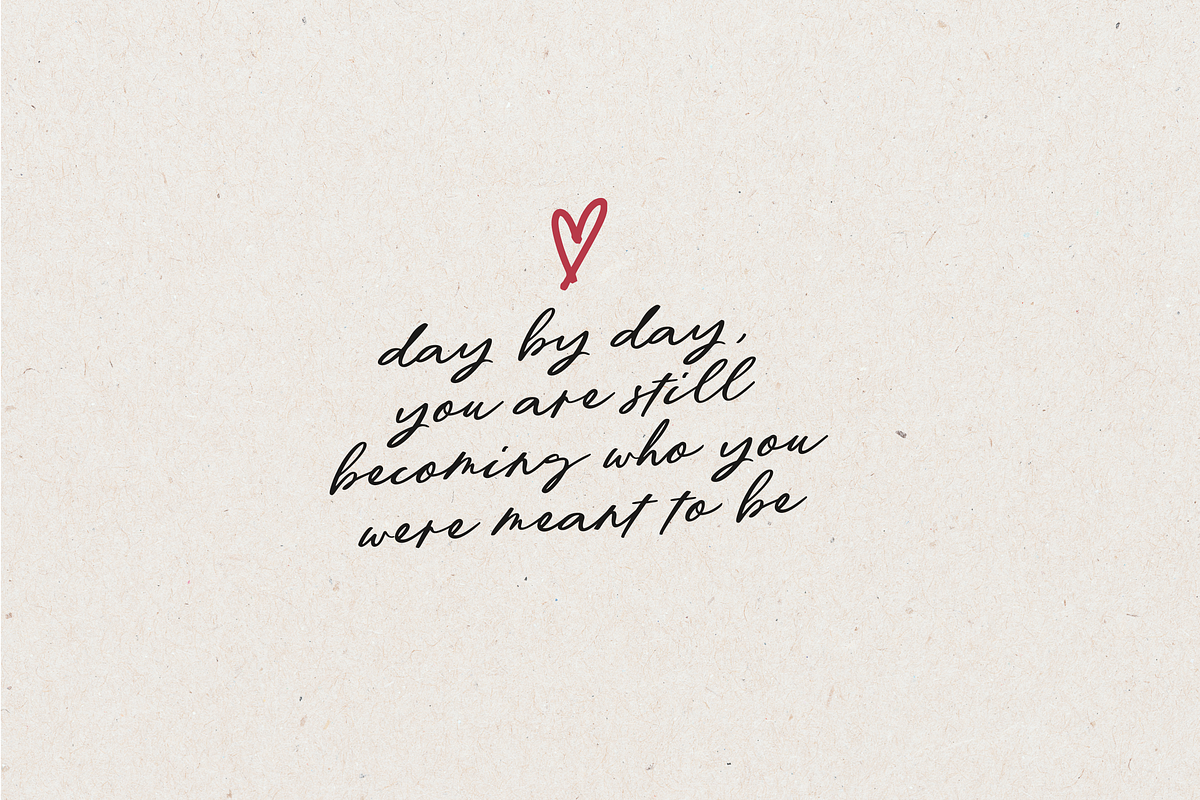 Notes from May Handwritten Font, a Handwritten Font by etigletters (Photo 5 of 7)