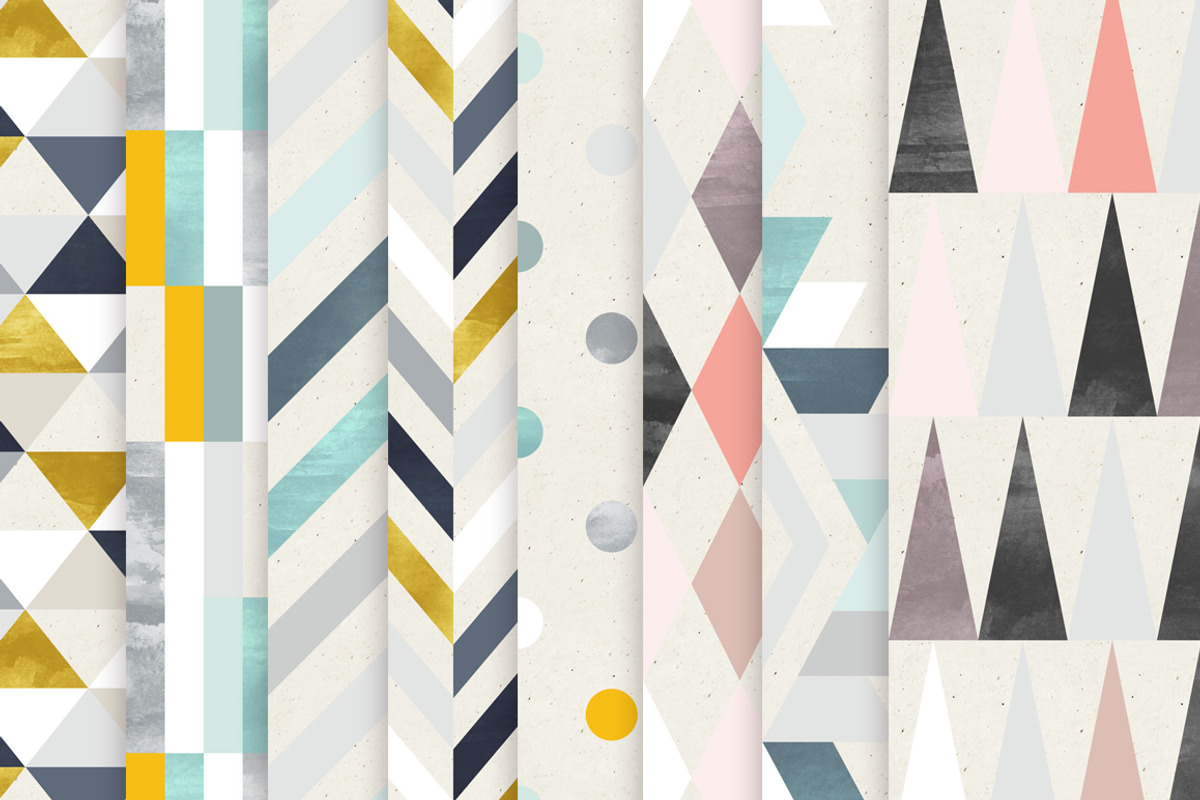 Geometric Pattern Collection, a Pattern Graphic by Irtsya (Photo 3 of 6)