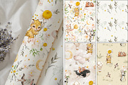 Boho baby Animal watercolor set, an Animal Illustration by TanyaSchuka (Thumbnail 14 of 17)