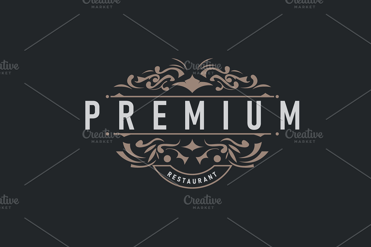 luxury simple ornament decoration, a Branding & Logo Template by Maylianaw28