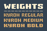 Kyroh — Vintage display sans, a Sans Serif Font by SimpleBits® (Thumbnail 6 of 6)