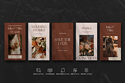 Wedding Social Stories PSD Templates, a Social Media Template by Giraffe Design Studio (Thumbnail 4 of 21)