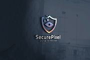 Digital Shield with Eye Logo, a Branding & Logo Template by Design_Planet (Thumbnail 2 of 2)