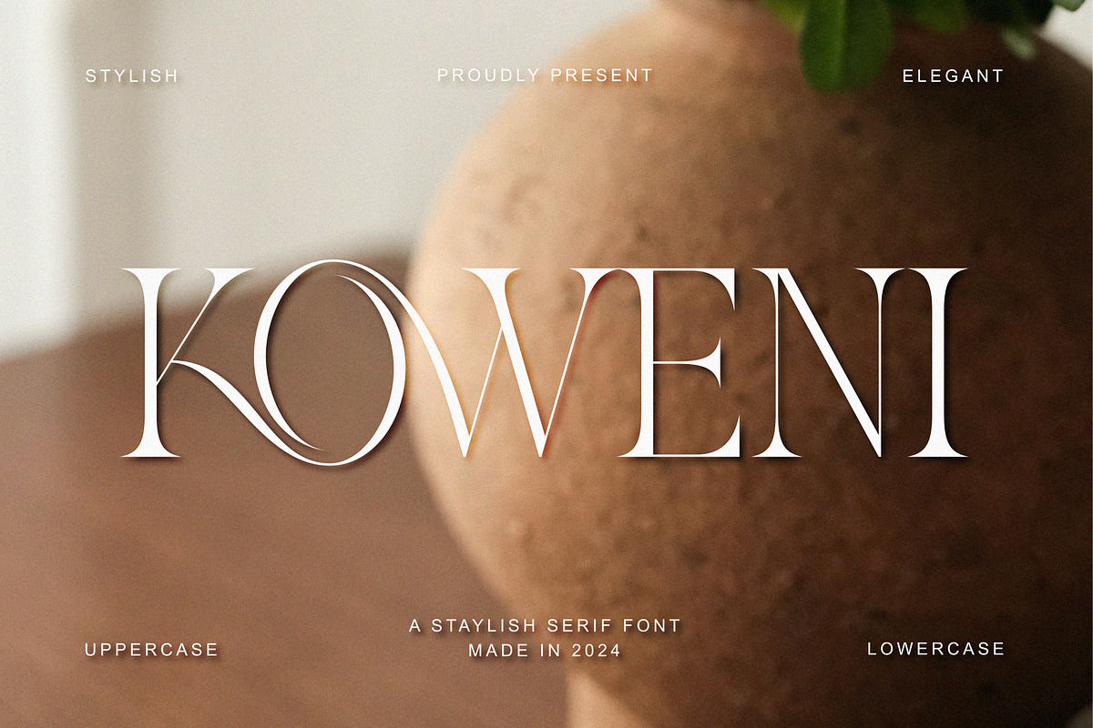 KOWENI, a Serif Font by Muflieart (Photo 1 of 9)
