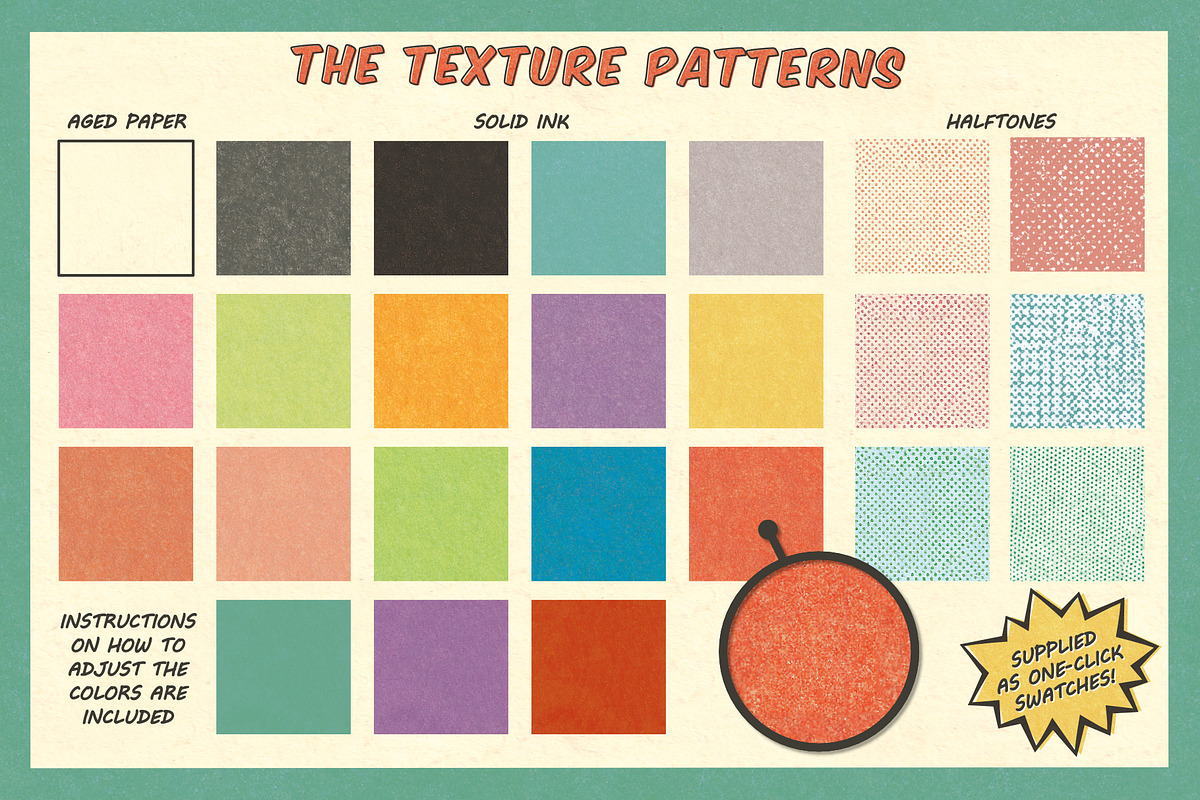 The Vintage Comic Creator, a Brush Add-On by The Artifex Forge (Photo 9 of 9)