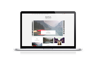Anna, clean blog and ecommerce theme