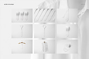 Gentelman Pack v.1: Tie Mockup Set, a Shirt Mockup by creatsy5 (Thumbnail 2 of 15)