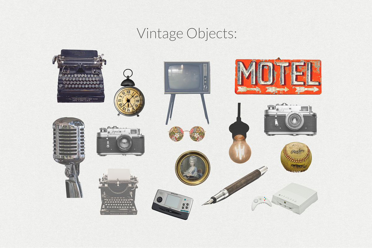 250+ Elements - Collage Creator Pack, an Object Graphic by Digi Life (Photo 26 of 32)