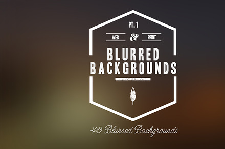 40 HD Blurred Backgrounds
