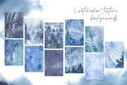 Snowy Forest Trees & Branches, an Object Graphic by Jeanna Draw (Thumbnail 7 of 11)