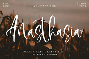 Anasthasia - Beauty Calligraphy Font