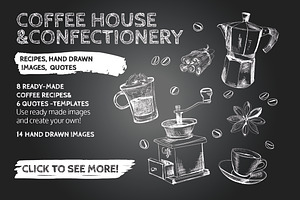 Coffee vector set 