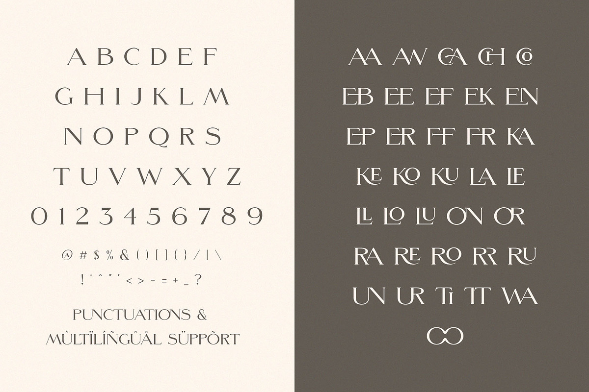 Morefren - Serif Ligature Font, a Serif Font by BrandSemut (Photo 9 of 9)