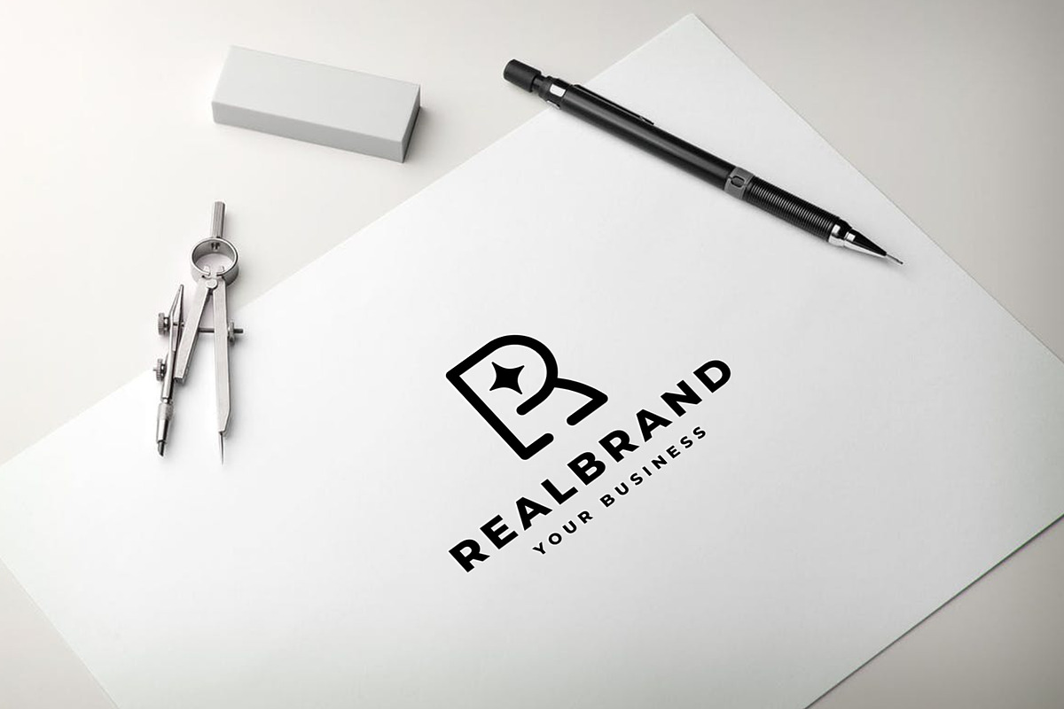 Real Brand Letter R Sparkle Logo, a Branding & Logo Template by Design_Planet (Photo 2 of 3)