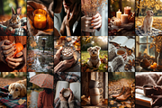 Cozy Autumn Stock Photo Bundle, a Person Photo by Serenefeeling (Thumbnail 17 of 26)