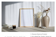Video Photo Frame Mockup 3x4 MP4 vff, an Advertising Mockup by PawMockups (Thumbnail 8 of 12)