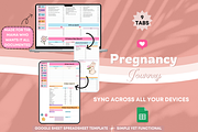 Spreadsheet Pregnancy Journey, a Templates & Theme by bellaROSEworkshop (Thumbnail 4 of 6)