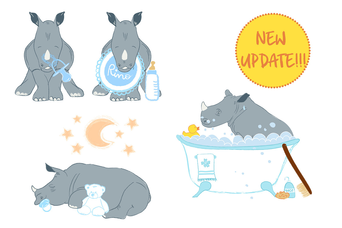 BABY SAFARI CREATOR Collection, an Animal Illustration by MM Studio (Photo 8 of 8)
