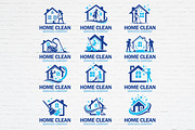 12 Maid Service Logo Bundle, a Branding & Logo Template by Guavanaboy (Thumbnail 1 of 3)