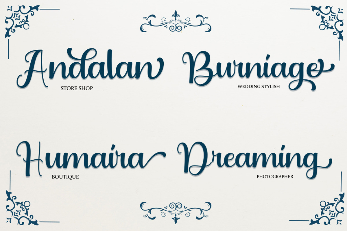 Audigia, a Script Font by Cut Story (Photo 4 of 9)