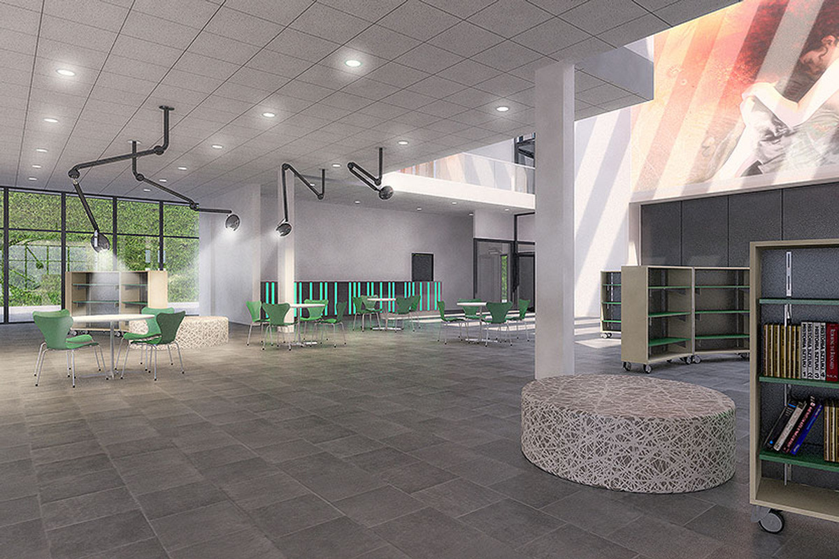Cultural Center Building, an Architecture 3D Model by 3DNUTS (Photo 4 of 19)