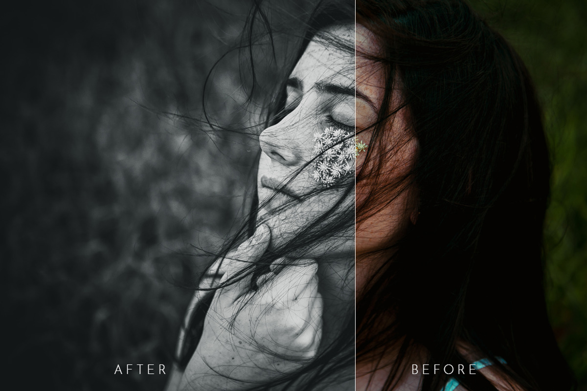 Black&White Lightroom Presets Pack, an Action Add-On by PixelHive Pro (Photo 16 of 17)