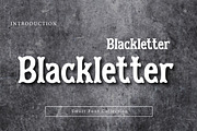 Blackletter, a Blackletter Font by Wow Magic (Thumbnail 1 of 3)