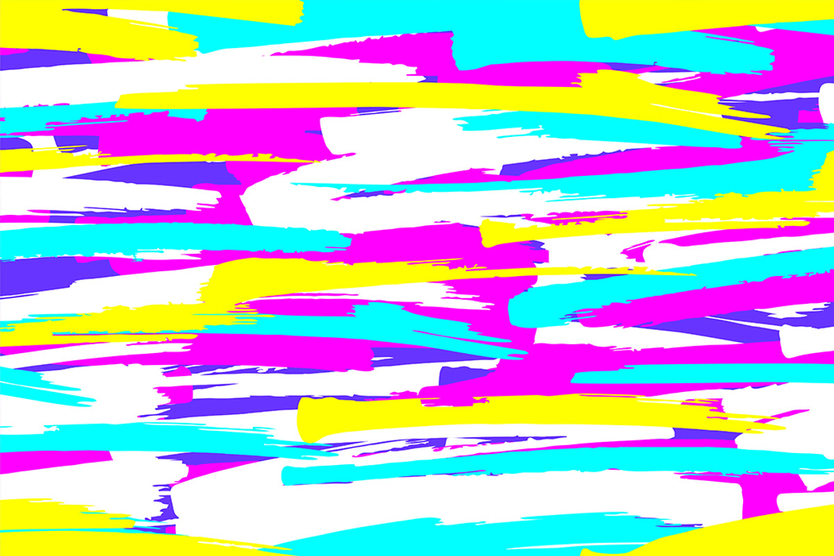 Seamless pattern Brush Strokes, a Pattern Graphic by Volyk (Photo 1 of 4)