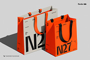 Paper Bag Mockup Set, a Packaging Mockup by Renderteam (Thumbnail 5 of 12)