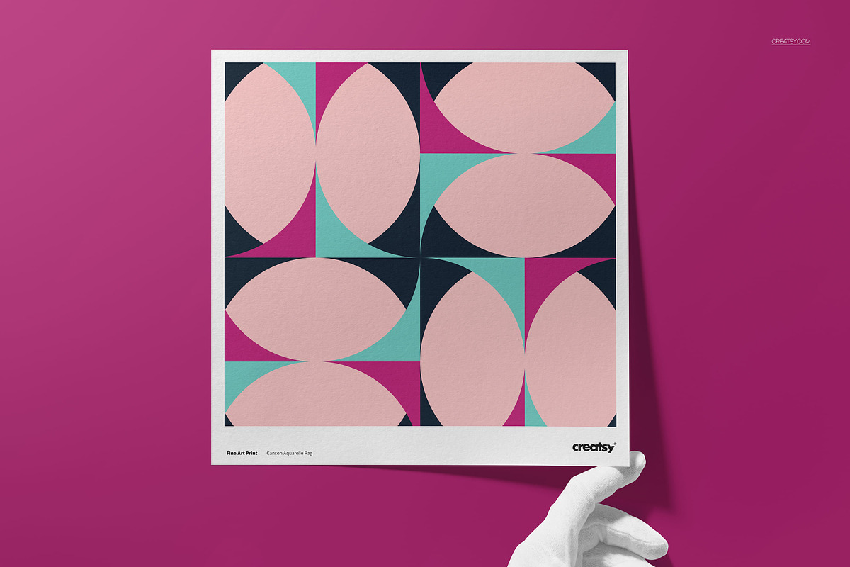 Fuji Fine Art Giclée Print Mockup, a Merchandise Mockup by creatsy5 (Photo 5 of 9)