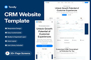 Tendly CRM - Website Template UI Kit, an UI Kit Template by Lumina_ui_ux202 (Thumbnail 1 of 8)