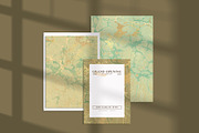 Gold & Mint Green Backgrounds, a Background Graphic by Suna Kosem (Thumbnail 6 of 9)