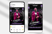 Thursday Night Club Instagram (PSD), a Social Media Template by studioflyers.com (Thumbnail 1 of 3)