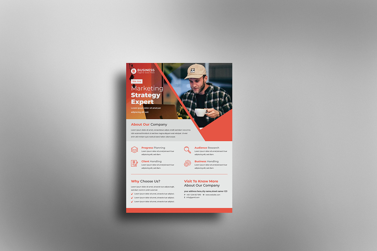 Business Flyer, a Flyer Template by creative-som (Photo 3 of 3)