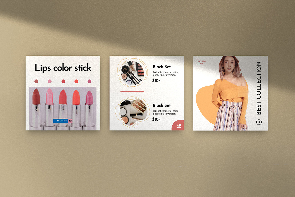 Makeover - Social Media Kit, a Social Media Template by Dirtytemp Studio (Photo 9 of 14)