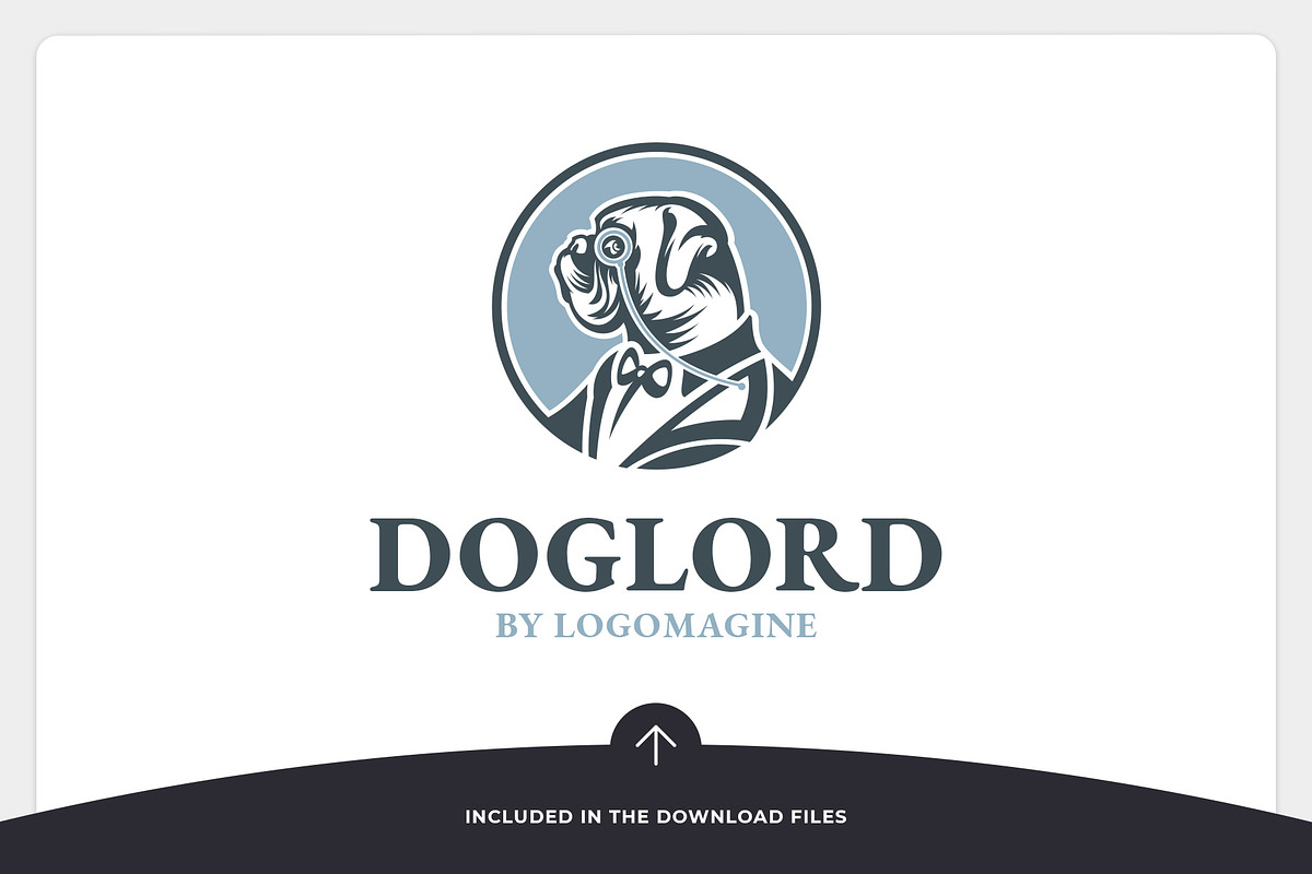 Dog Lord Logo Template, a Branding & Logo Template by LOGOMAGINE (Photo 9 of 16)