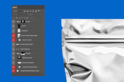Pouch on Podiums PSD Mockup, a Mockup by easy.way (Thumbnail 4 of 6)
