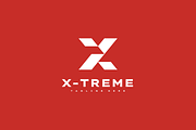 X-treme Letter X Logo Design, a Branding & Logo Template by yopie (Thumbnail 7 of 8)