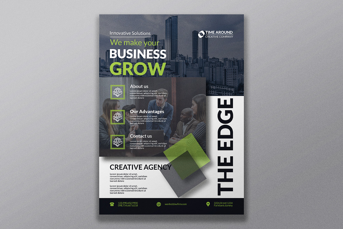 Business Flyer, a Flyer Template by designerzDukan (Photo 2 of 2)