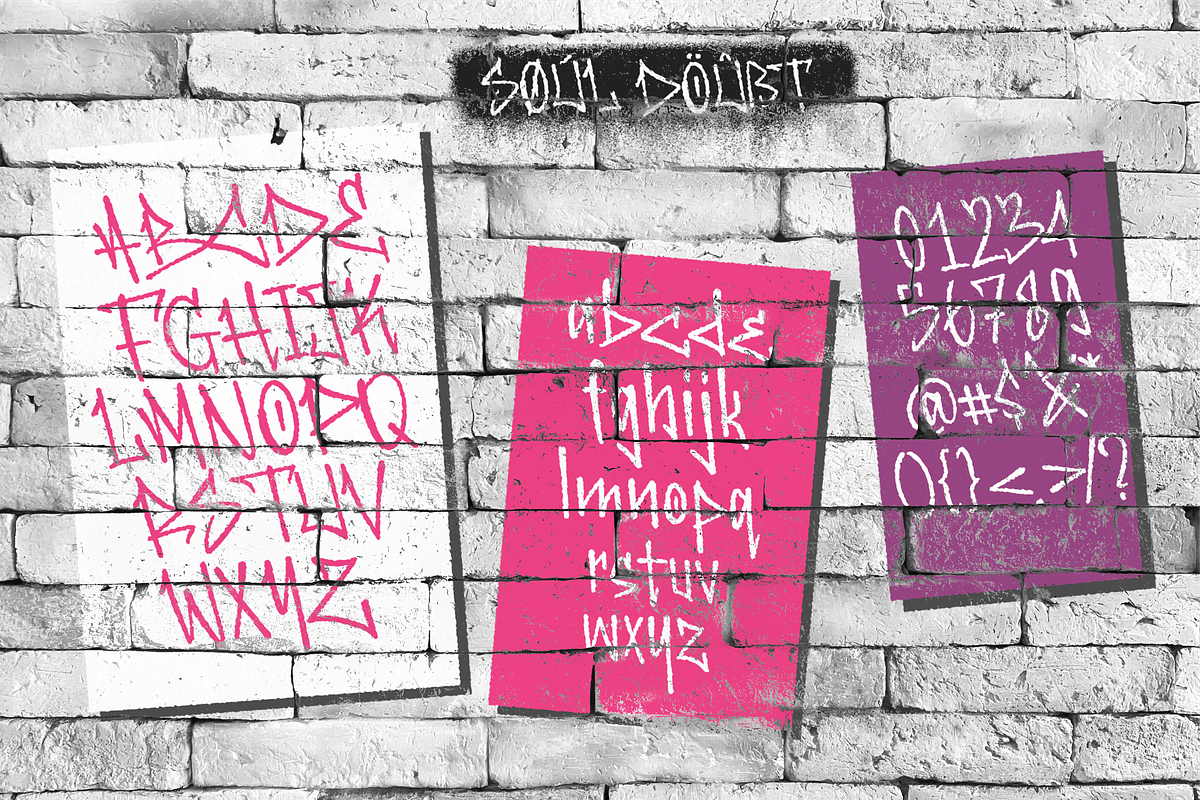 Soul Doubt Font, a Script Font by Allouse Studio (Photo 11 of 13)