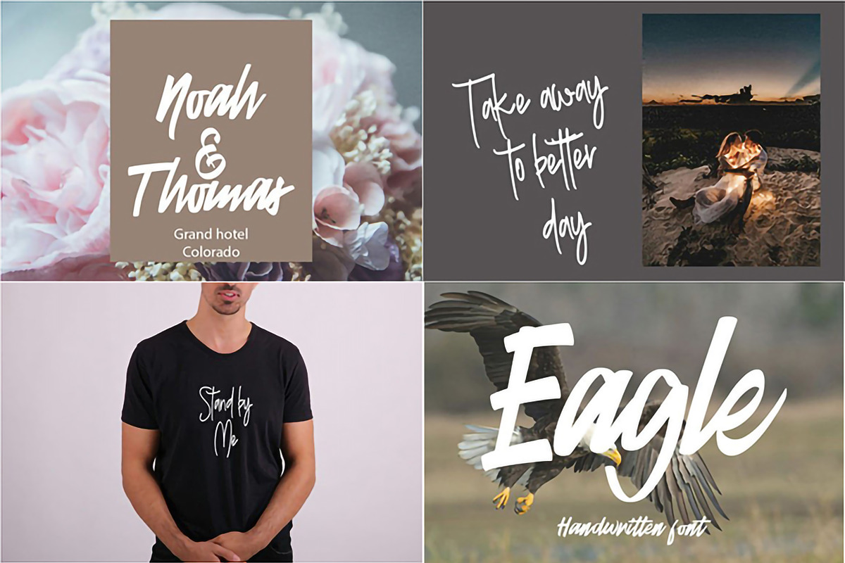 Beautiful Font Bundle, a Script Font by JustArtDigital (Photo 4 of 4)